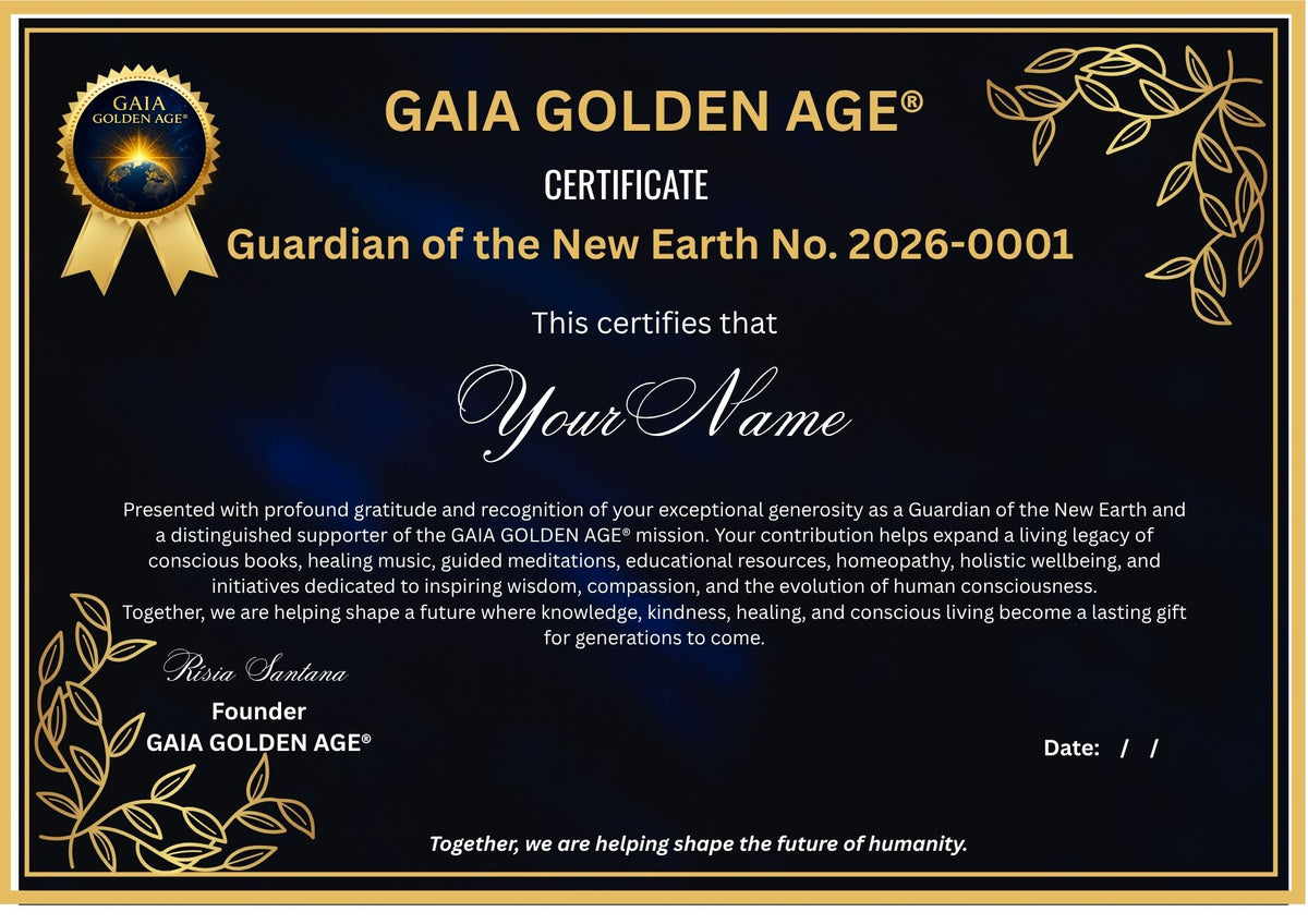 👑 Guardian of the New Earth £500— Together, we are helping shape the future of humanity.