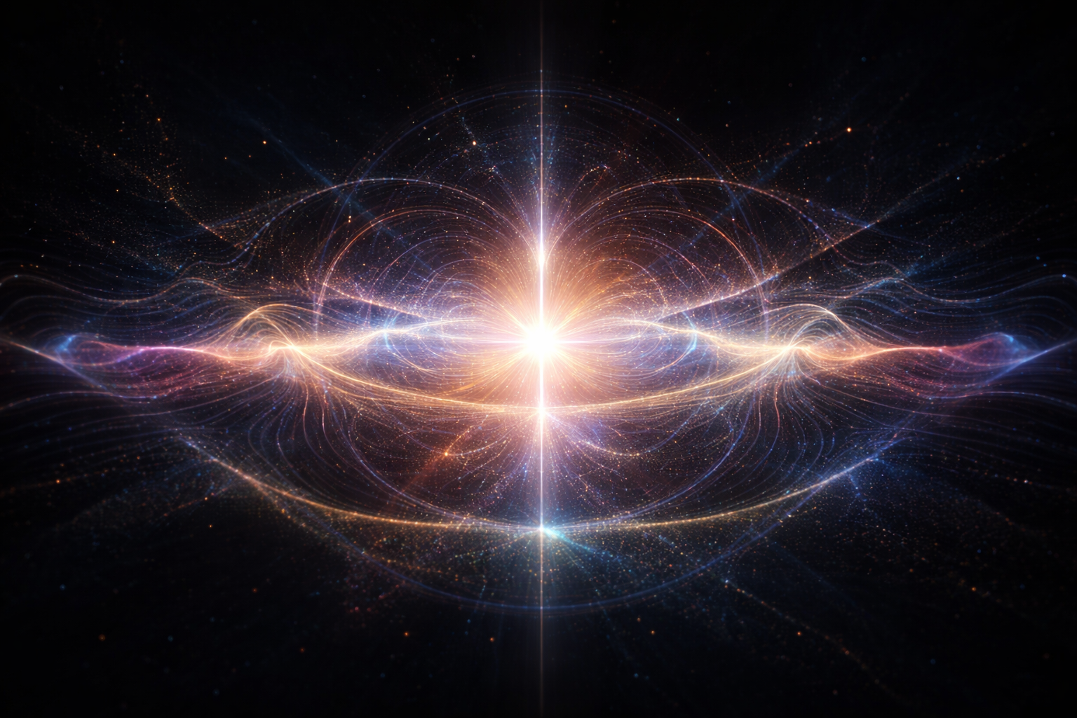 Zero Point Field conceptual energy field illustration