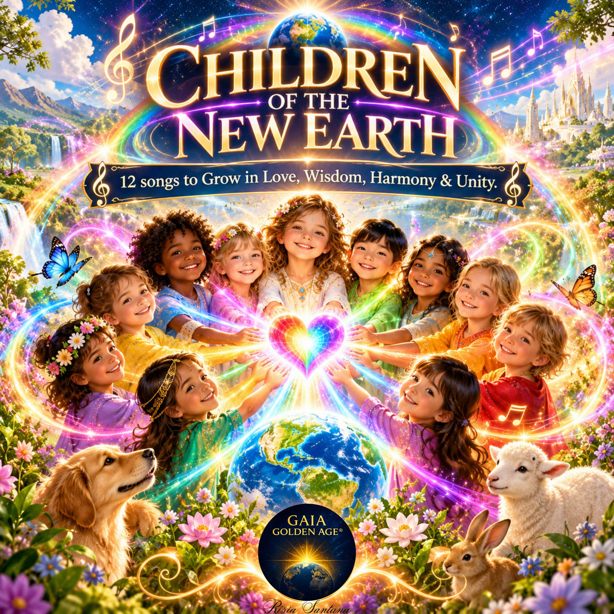 CHILDREN OF THE NEW EARTH: 12 Songs to Grow in Love, Wisdom, Harmony &amp; Unity