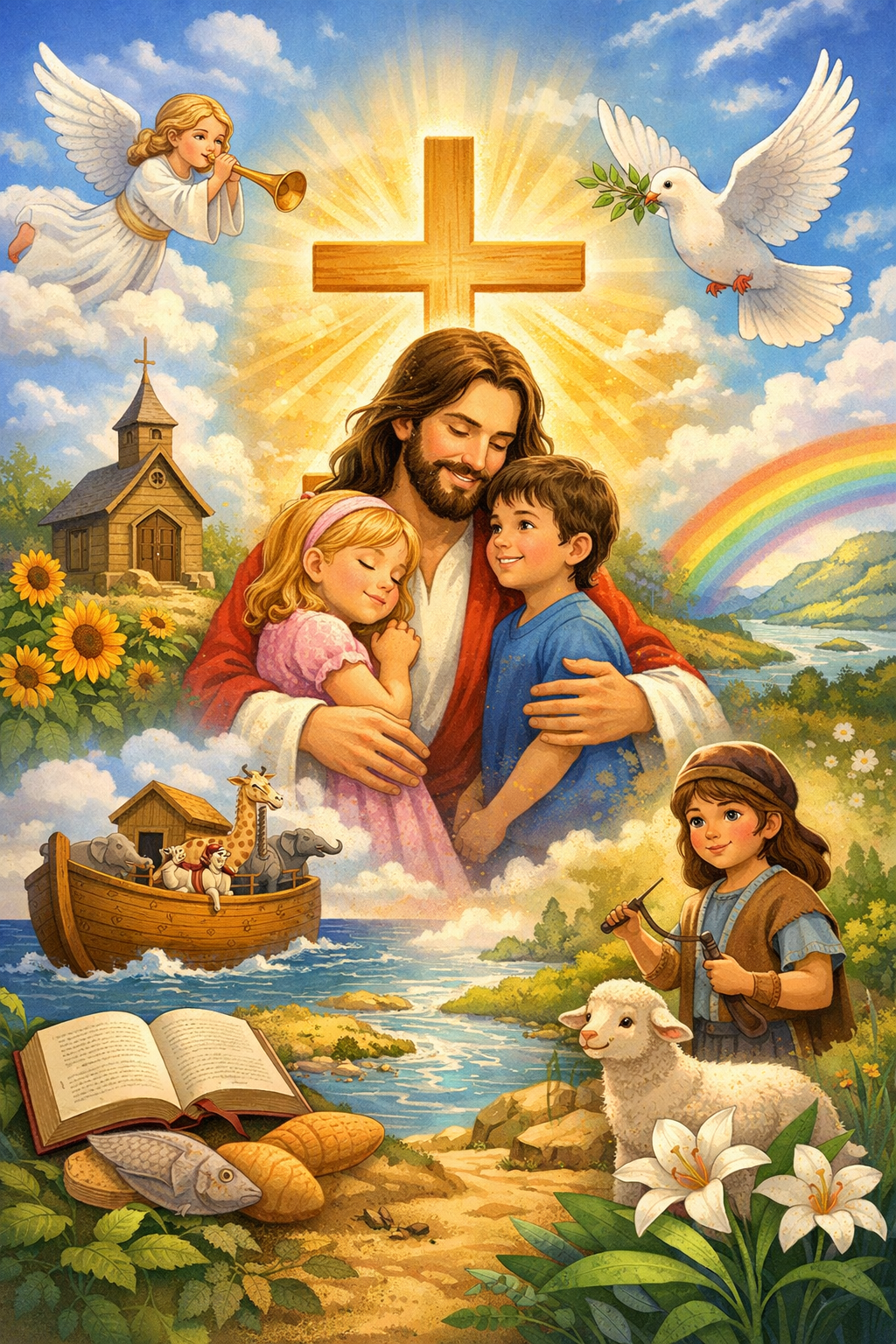 Christian Coloring Book for Children