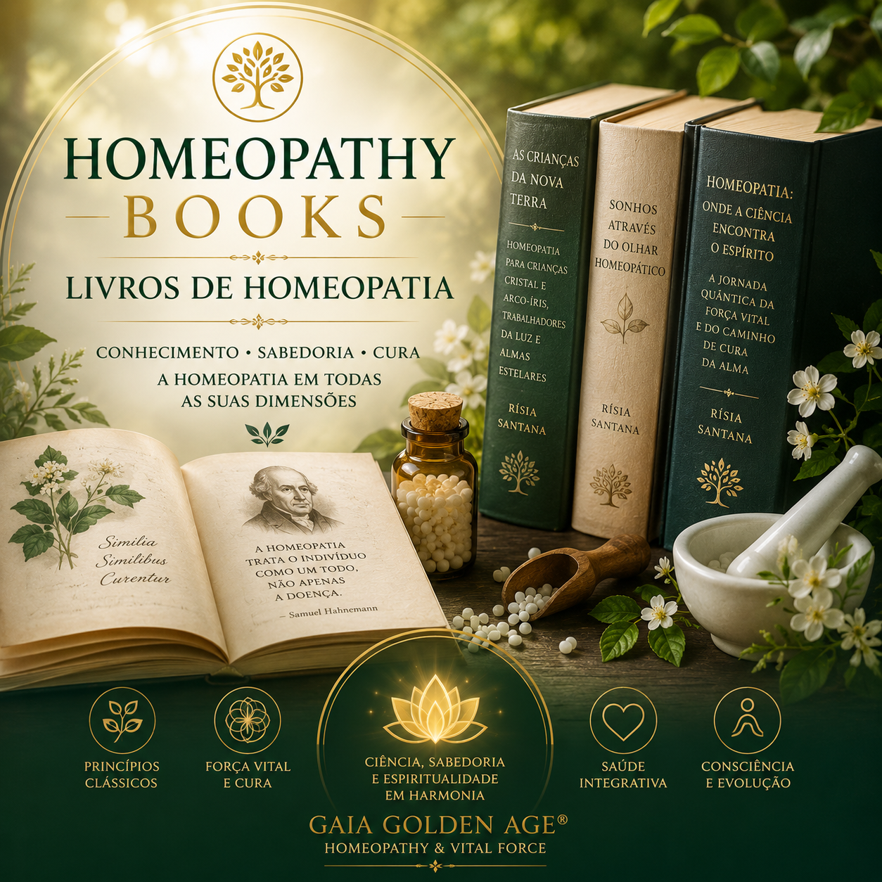 Homeopathy Books. Livros de Homeopatia