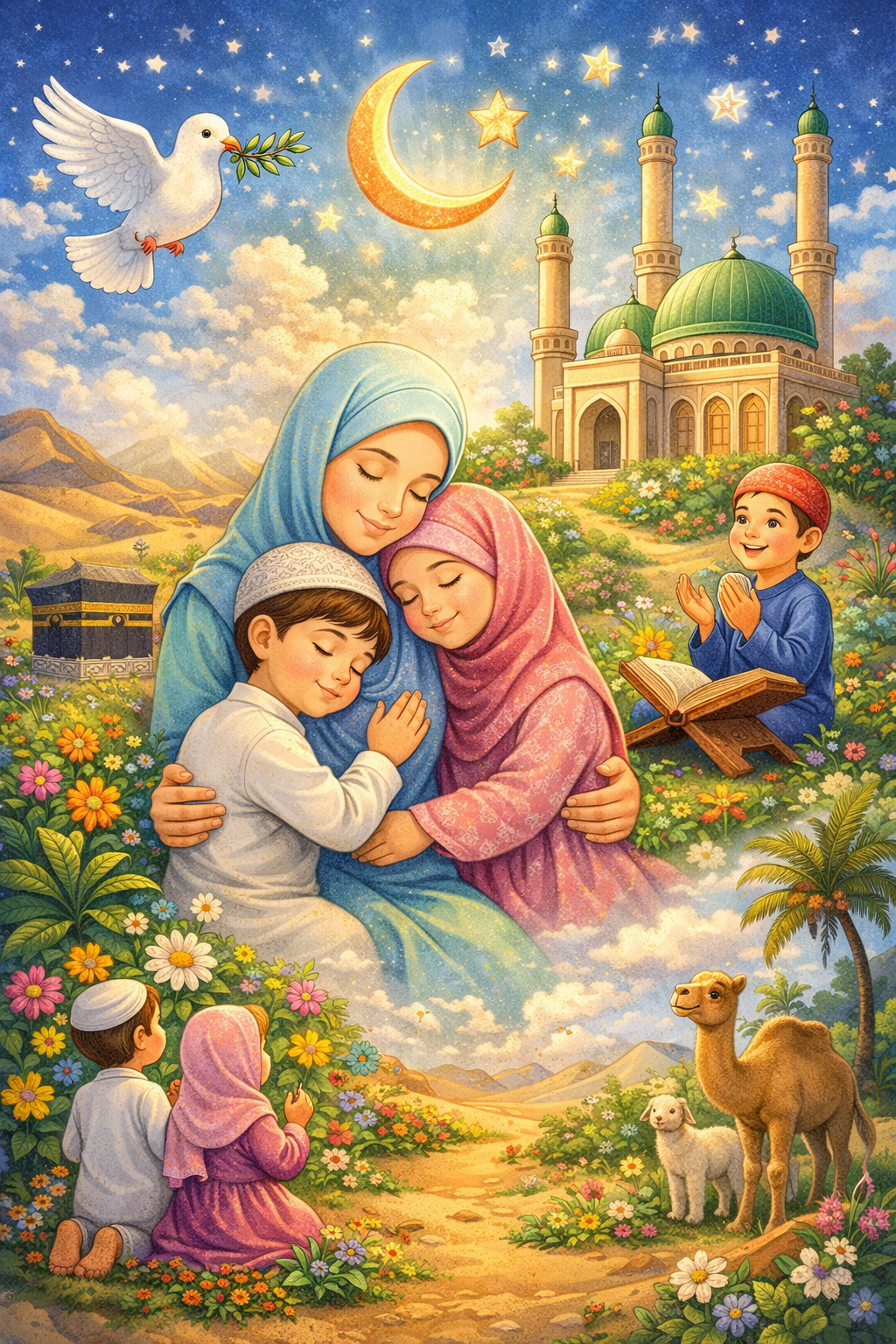 Islamic Coloring Book for Children