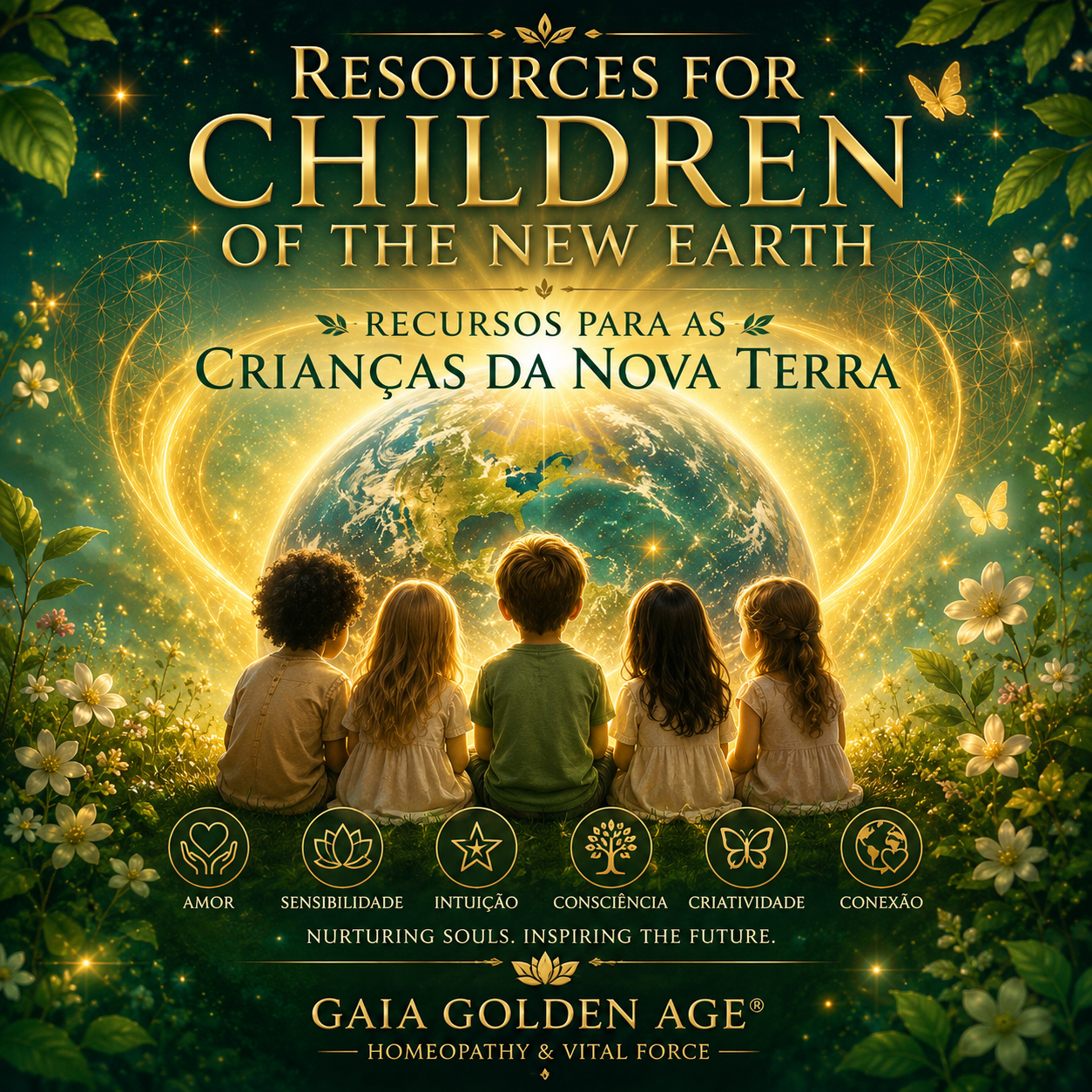 Resources for Children of the New Earth.  Recursos para as Crianças da Nova Terra
