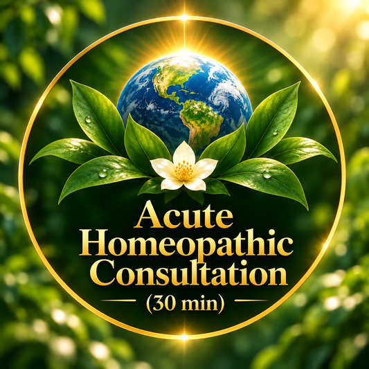 Acute Homeopathic Consultation. (30 min)