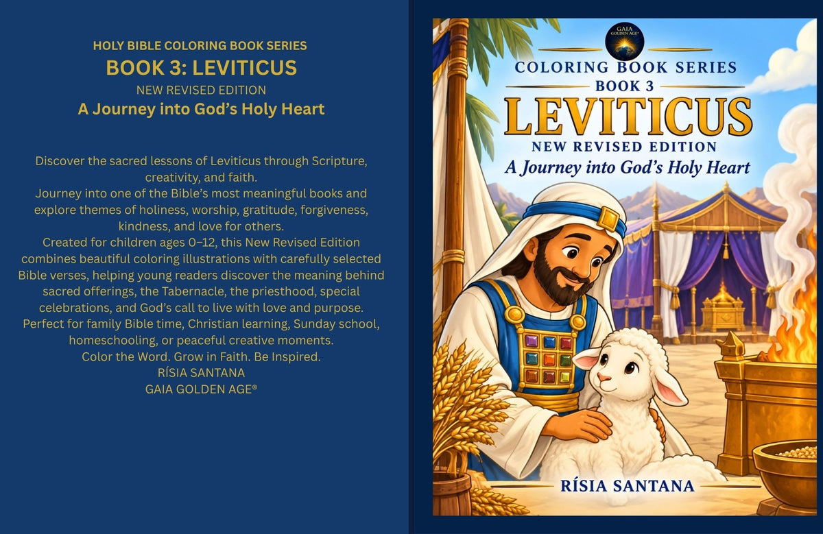 HOLY BIBLE COLORING BOOK SERIES — BOOK 3: LEVITICUS