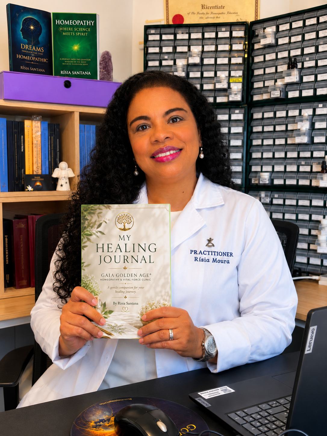 MY HEALING JOURNAL: A Gentle Companion for Your Healing Journey: GAIA GOLDEN AGE® Homeopathy & Vital Force Clinic