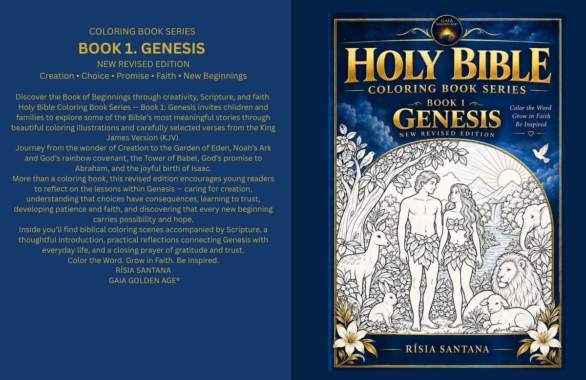 HOLY BIBLE COLORING BOOK SERIES — BOOK 1: GENESIS
