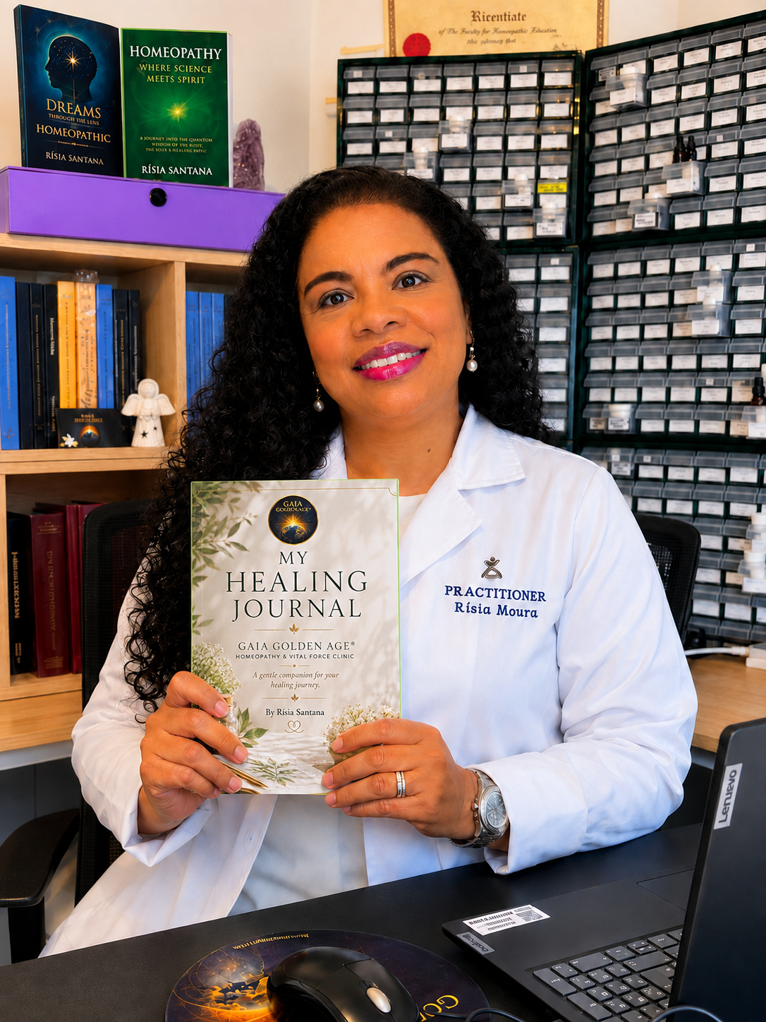 MY HEALING JOURNAL: A Gentle Companion for Your Healing Journey: GAIA GOLDEN AGE® Homeopathy & Vital Force Clinic