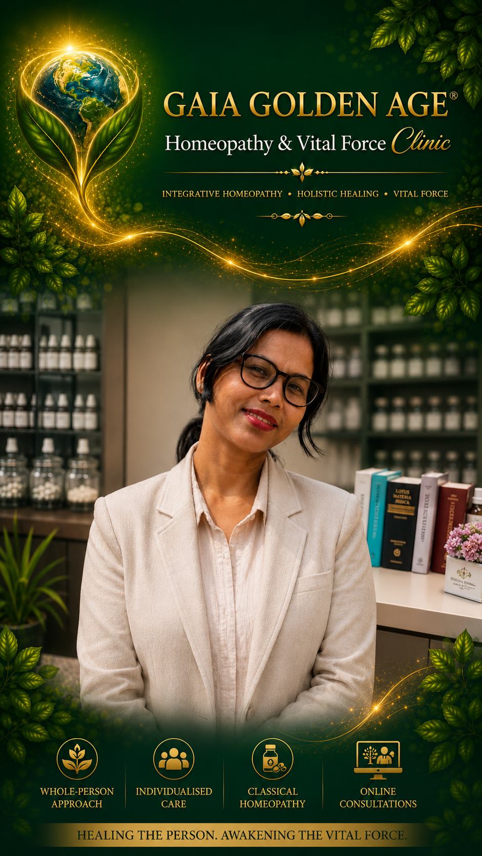 Homeopathic Consultation with Dr Kanika Barman (English | Bengali | Hindi)