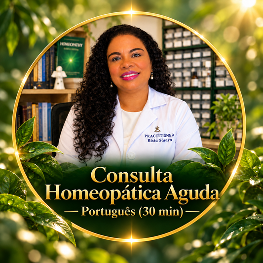 Consulta Homeopática Aguda – Português (30 min)