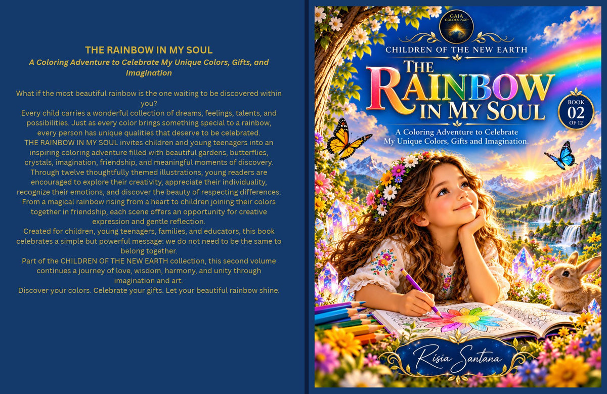 THE RAINBOW IN MY SOUL: A Colouring Adventure to Celebrate My Unique Colours, Gifts and Imagination