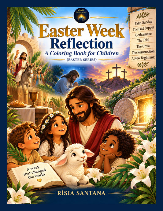 Easter Week Reflection: A Coloring Book for children. (Easter Series)