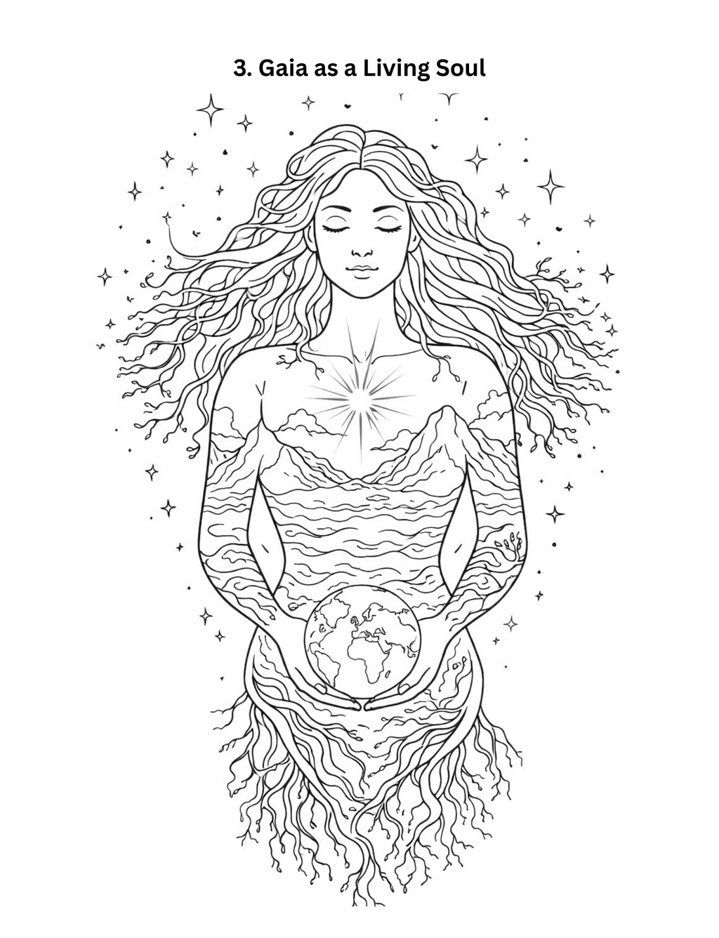 A Meditative Coloring Journey for the Healing of Earth and Soul. (GAIA GOLDEN AGE SERIES)