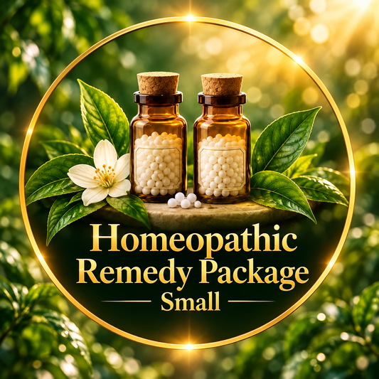 Homeopathic Remedy Package – Small.