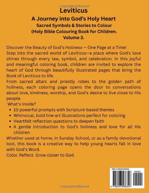 Holy Bible: Leviticus: A Journey into God’s Holy Heart