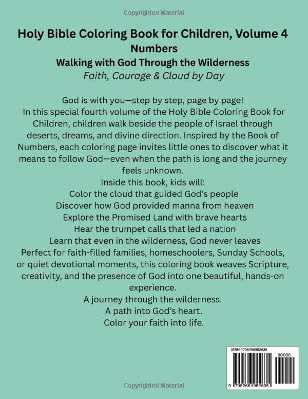 Holy Bible. Numbers Vol 4: Walking with God Through the Wilderness