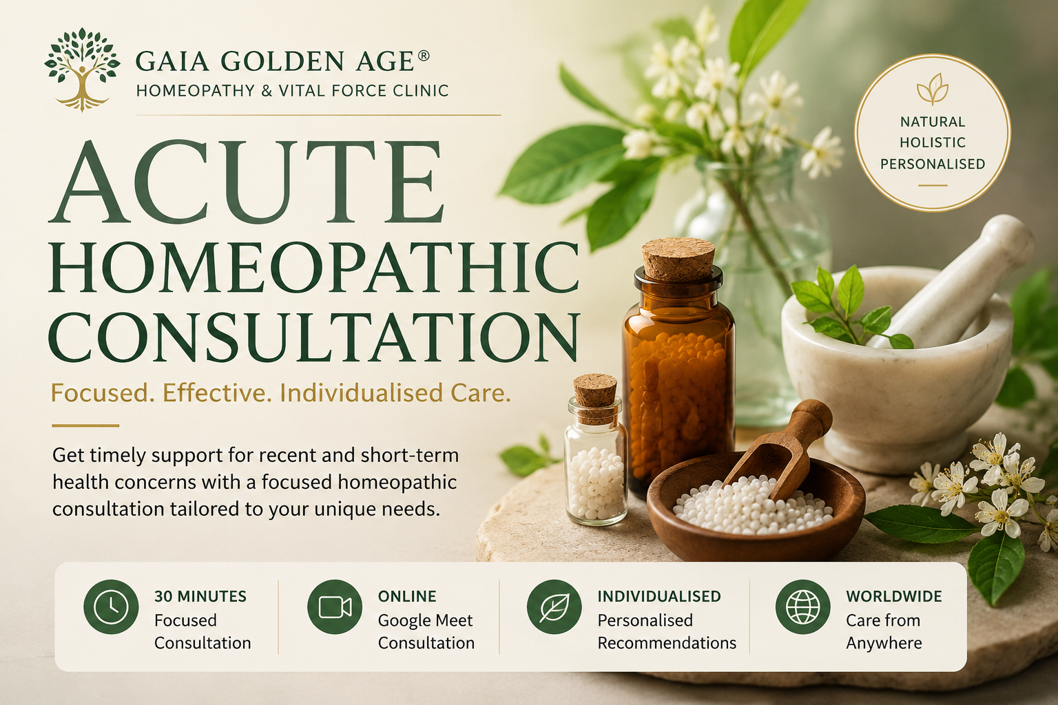 Acute Homeopathic Consultation