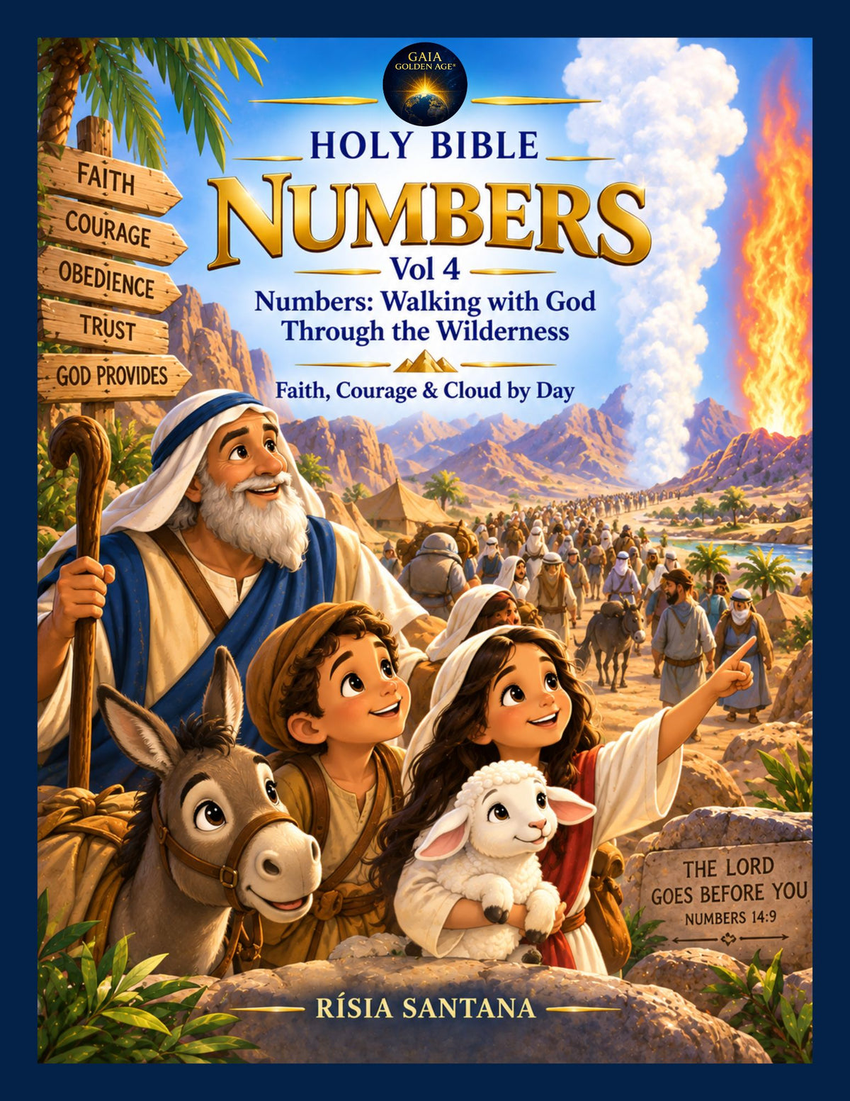 Holy Bible. Numbers Vol 4: Walking with God Through the Wilderness