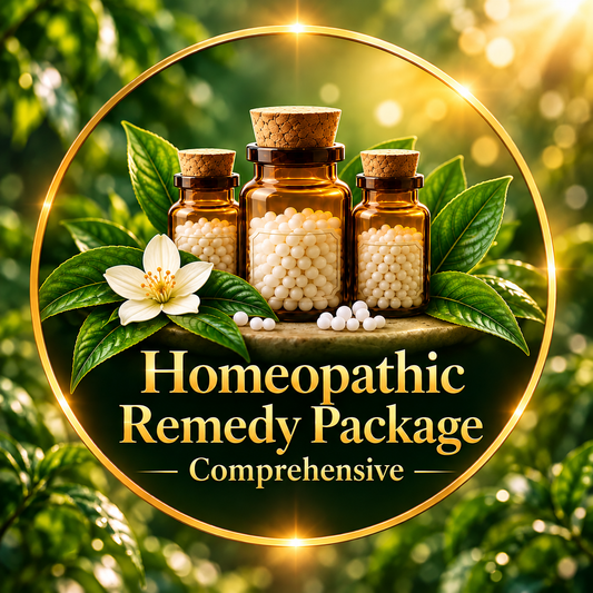 Homeopathic Remedy Package – Comprehensive.
