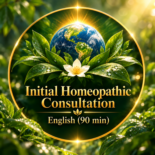 Initial Homeopathic Consultation – English (90 min)