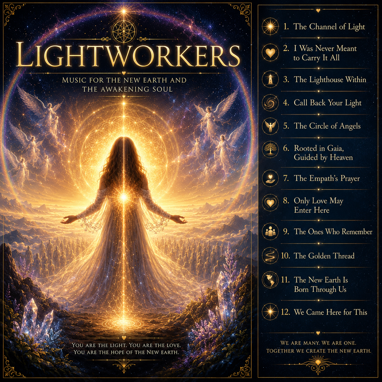 THE CHANNEL OF LIGHT (A Song for Lightworkers, Healers, Empaths & Wayshowers)
