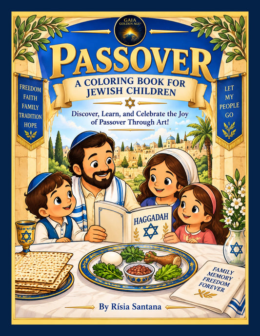 Passover: A coloring book for Jewish children