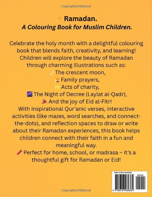 Ramadan. A Colouring Book for Muslim Children