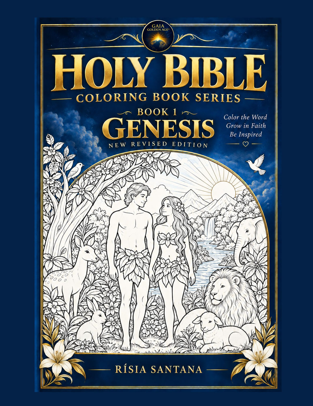 HOLY BIBLE COLORING BOOK SERIES — BOOK 1: GENESIS