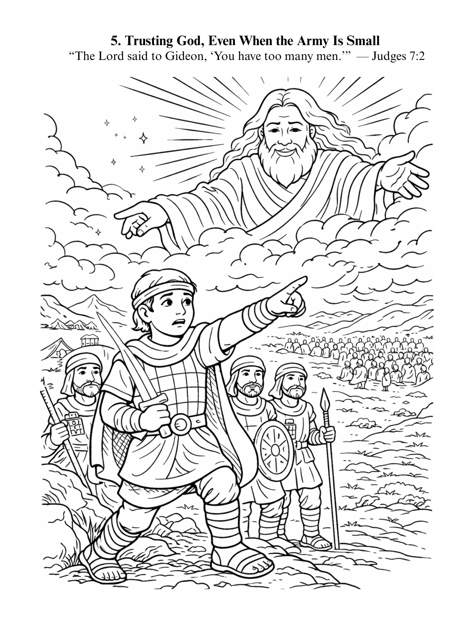 HOLY BIBLE. JUDGES. VOL 7 .GOD’S HEROES OF FAITH