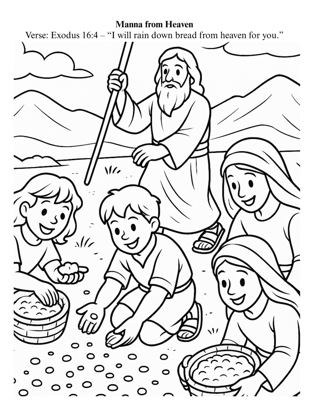 HOLY BIBLE SERIES: Book 2. EXODUS-1-2: Freedom and Faith.