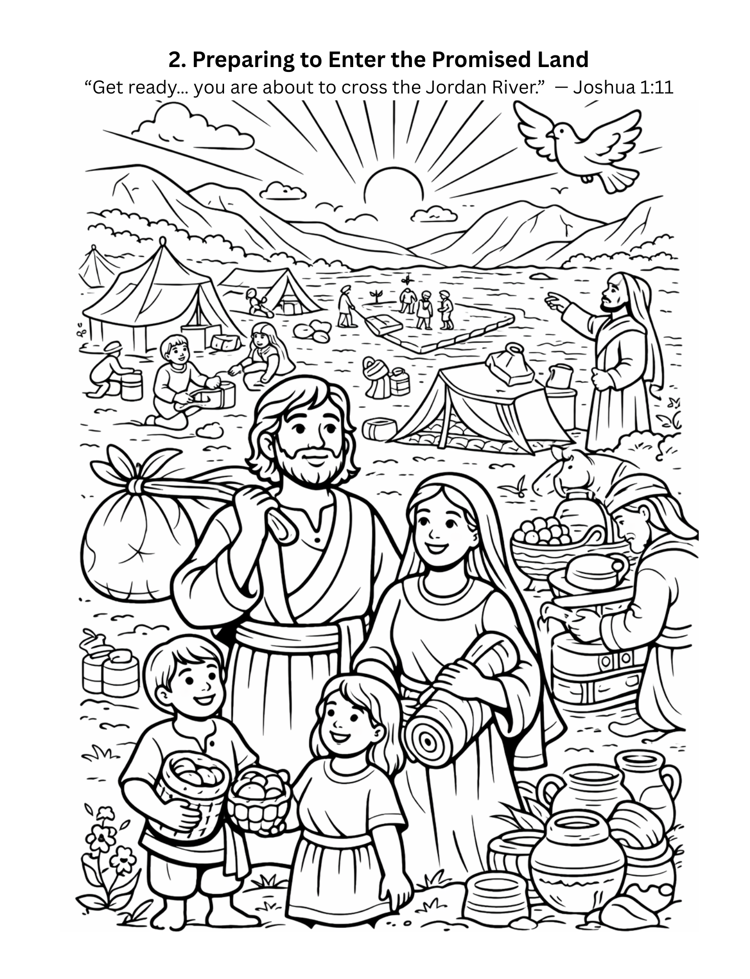 HOLY BIBLE. JOSHUA. VOL 6.  STEPPING INTO GOD’S PROMISES.